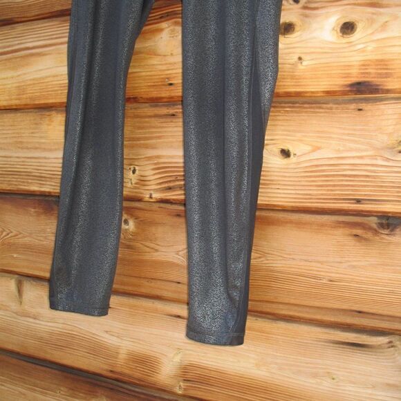 Lululemon Train Times 7/8 Pant 25" Luminosity Foil Print Black Silver  Black - Picture 7 of 11